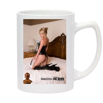 Sara Jean Underwood 14oz White Statesman Mug