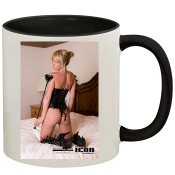 Sara Jean Underwood 11oz Colored Inner & Handle Mug