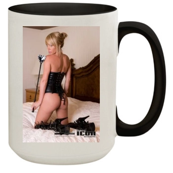 Sara Jean Underwood 15oz Colored Inner & Handle Mug