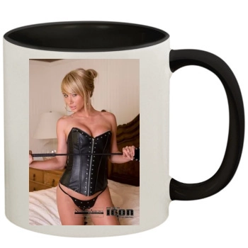 Sara Jean Underwood 11oz Colored Inner & Handle Mug