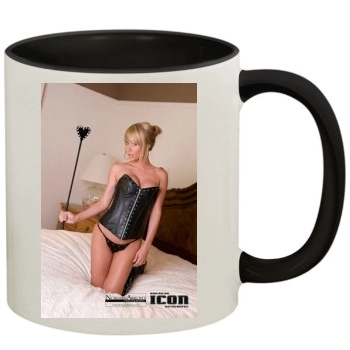 Sara Jean Underwood 11oz Colored Inner & Handle Mug