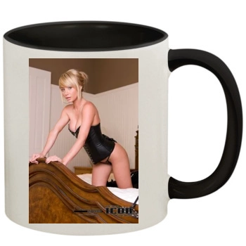 Sara Jean Underwood 11oz Colored Inner & Handle Mug