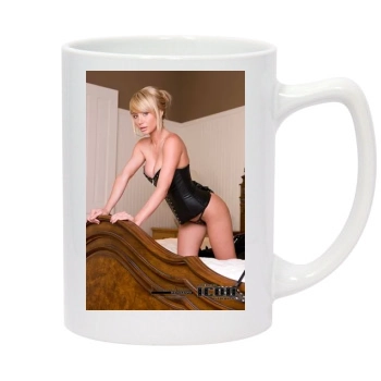 Sara Jean Underwood 14oz White Statesman Mug