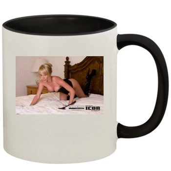 Sara Jean Underwood 11oz Colored Inner & Handle Mug