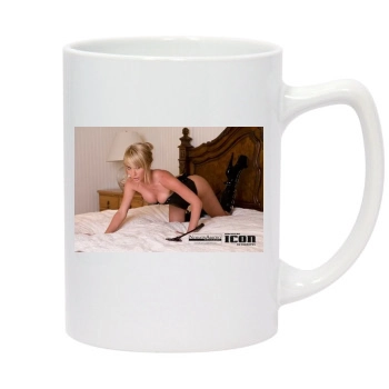 Sara Jean Underwood 14oz White Statesman Mug