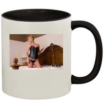 Sara Jean Underwood 11oz Colored Inner & Handle Mug