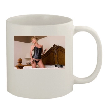 Sara Jean Underwood 11oz White Mug