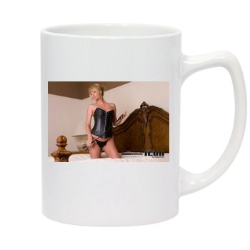 Sara Jean Underwood 14oz White Statesman Mug