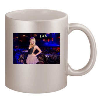 Sara Jean Underwood 11oz Metallic Silver Mug