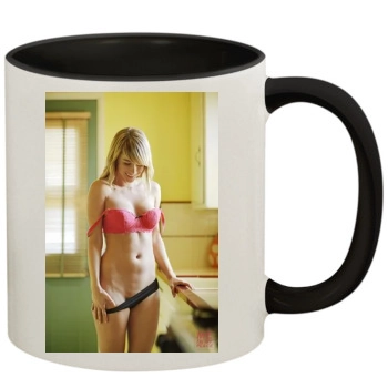 Sara Jean Underwood 11oz Colored Inner & Handle Mug