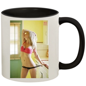 Sara Jean Underwood 11oz Colored Inner & Handle Mug