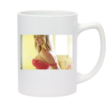 Sara Jean Underwood 14oz White Statesman Mug