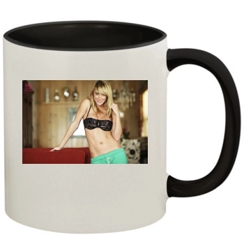 Sara Jean Underwood 11oz Colored Inner & Handle Mug