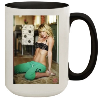 Sara Jean Underwood 15oz Colored Inner & Handle Mug