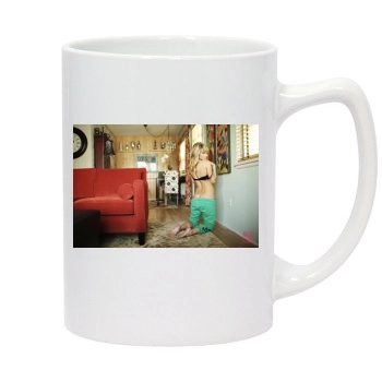 Sara Jean Underwood 14oz White Statesman Mug