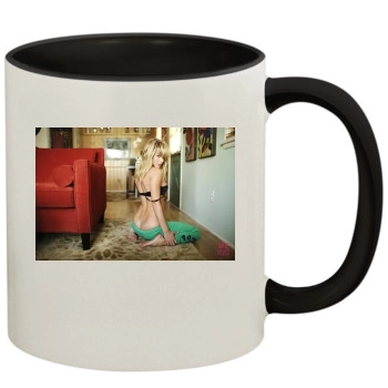 Sara Jean Underwood 11oz Colored Inner & Handle Mug