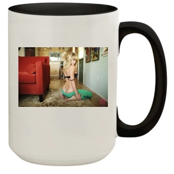 Sara Jean Underwood 15oz Colored Inner & Handle Mug