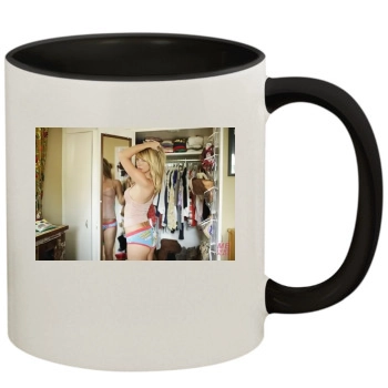 Sara Jean Underwood 11oz Colored Inner & Handle Mug