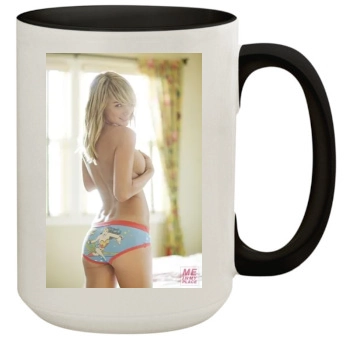 Sara Jean Underwood 15oz Colored Inner & Handle Mug