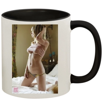 Sara Jean Underwood 11oz Colored Inner & Handle Mug