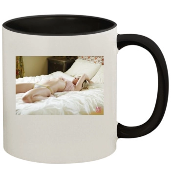 Sara Jean Underwood 11oz Colored Inner & Handle Mug