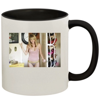 Sara Jean Underwood 11oz Colored Inner & Handle Mug