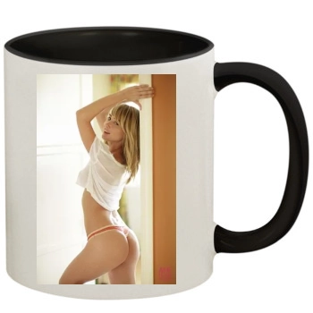 Sara Jean Underwood 11oz Colored Inner & Handle Mug