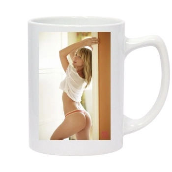 Sara Jean Underwood 14oz White Statesman Mug