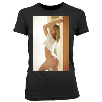 Sara Jean Underwood Women's Junior Cut Crewneck T-Shirt