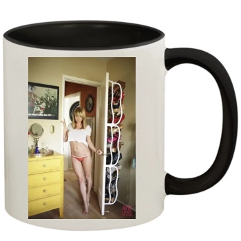 Sara Jean Underwood 11oz Colored Inner & Handle Mug