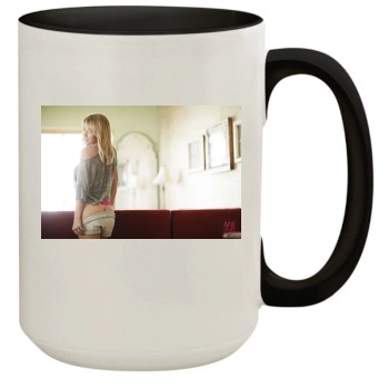 Sara Jean Underwood 15oz Colored Inner & Handle Mug