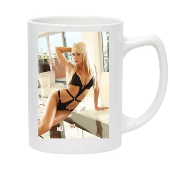 Sara Jean Underwood 14oz White Statesman Mug