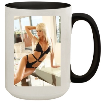 Sara Jean Underwood 15oz Colored Inner & Handle Mug