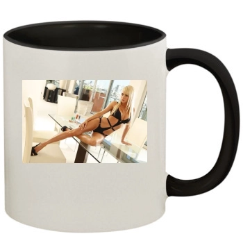 Sara Jean Underwood 11oz Colored Inner & Handle Mug