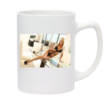 Sara Jean Underwood 14oz White Statesman Mug