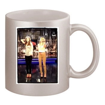 Sara Jean Underwood 11oz Metallic Silver Mug