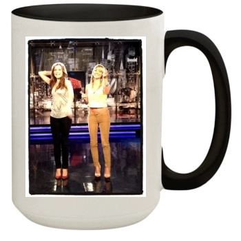 Sara Jean Underwood 15oz Colored Inner & Handle Mug