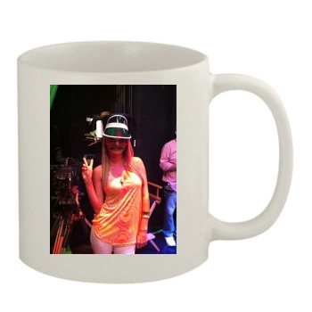 Sara Jean Underwood 11oz White Mug