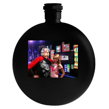 Sara Jean Underwood Round Flask