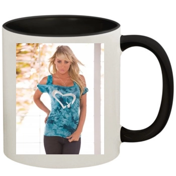 Sara Jean Underwood 11oz Colored Inner & Handle Mug