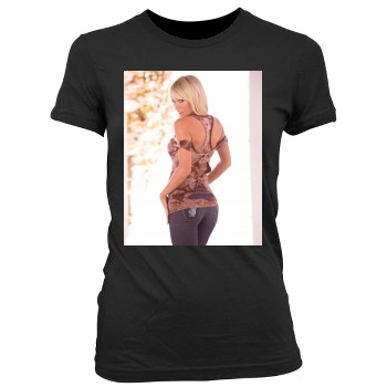 Sara Jean Underwood Women's Junior Cut Crewneck T-Shirt