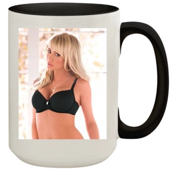 Sara Jean Underwood 15oz Colored Inner & Handle Mug