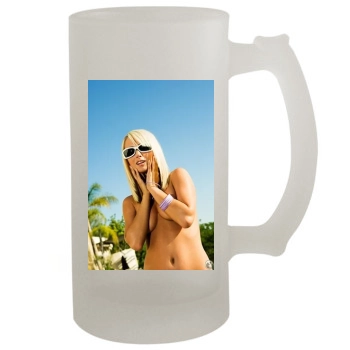 Sara Jean Underwood 16oz Frosted Beer Stein