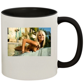 Sara Jean Underwood 11oz Colored Inner & Handle Mug