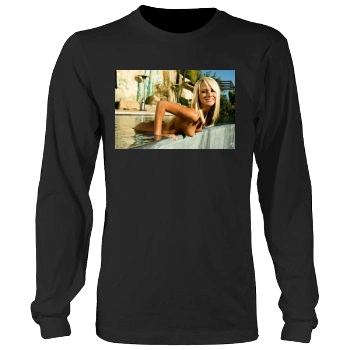 Sara Jean Underwood Men's Heavy Long Sleeve TShirt