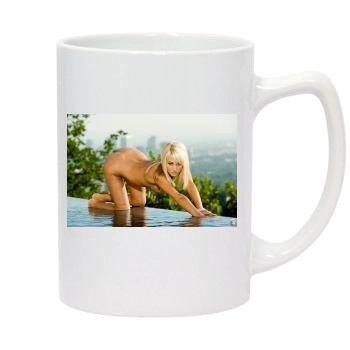 Sara Jean Underwood 14oz White Statesman Mug