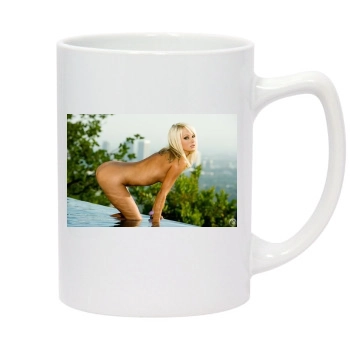 Sara Jean Underwood 14oz White Statesman Mug