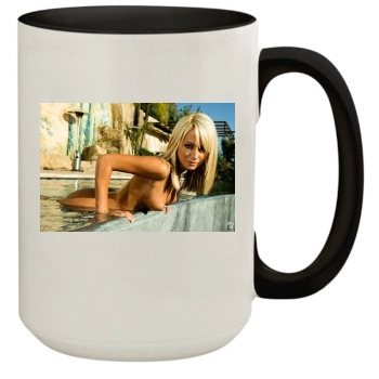 Sara Jean Underwood 15oz Colored Inner & Handle Mug