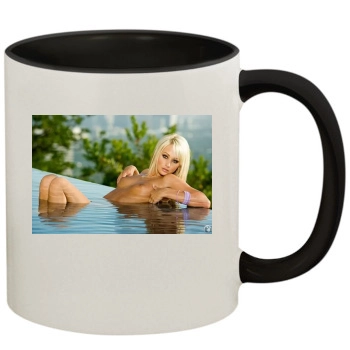 Sara Jean Underwood 11oz Colored Inner & Handle Mug