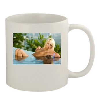 Sara Jean Underwood 11oz White Mug